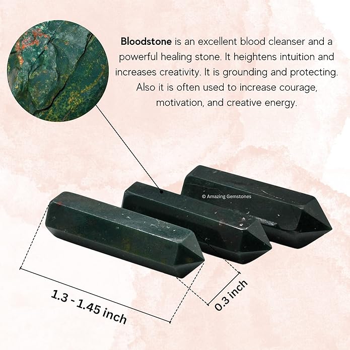 Amazing Gemstone Crystal Points Bulk Healing Crystals & Stones - Premium Single Terminated Healing Wand Point Bulk Crystals for Crafts, Crystal Grid, DIY Work
