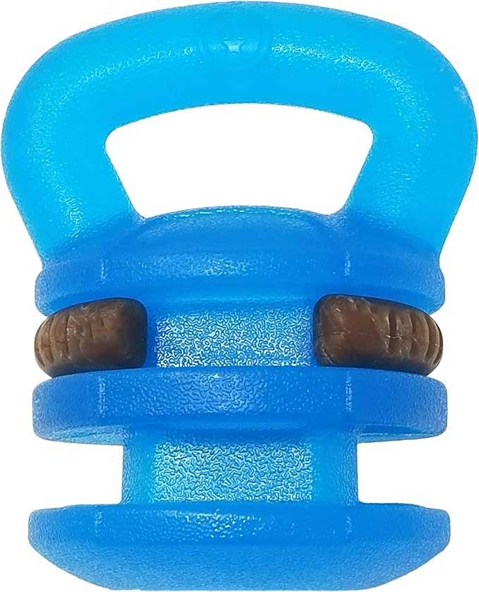 Starmark Twist and Lock Kettlebell Interactive Dog Chew Toy