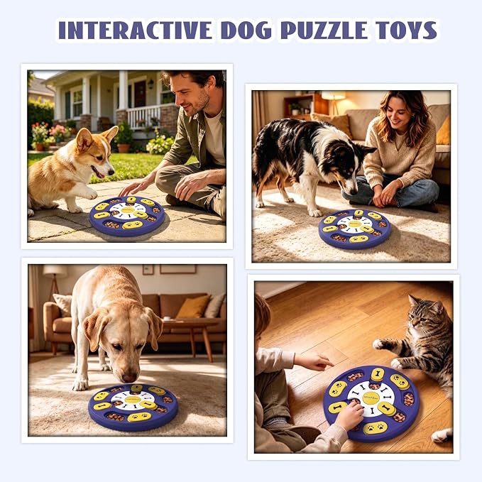 WinTour Dog Puzzle Toy,Interactive Dog Toys & Dog Puzzles for smart Dogs