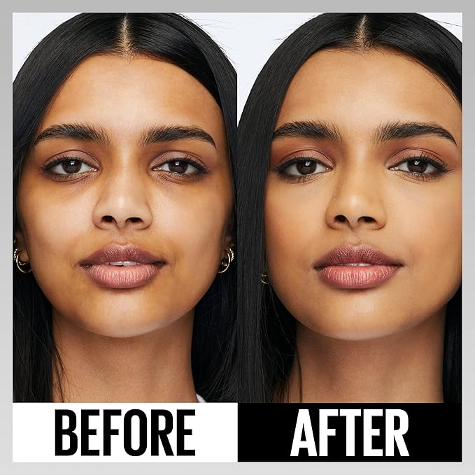 Maybelline Super Stay Liquid Concealer Makeup, Full Coverage Concealer, Up to 30 Hour Wear, Transfer Resistant, Natural Matte Finish, Oil-free, Available in 16 Shades, 20, 1 Count