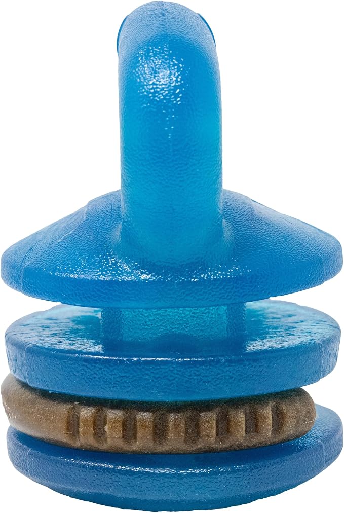 Starmark Twist and Lock Kettlebell Interactive Dog Chew Toy