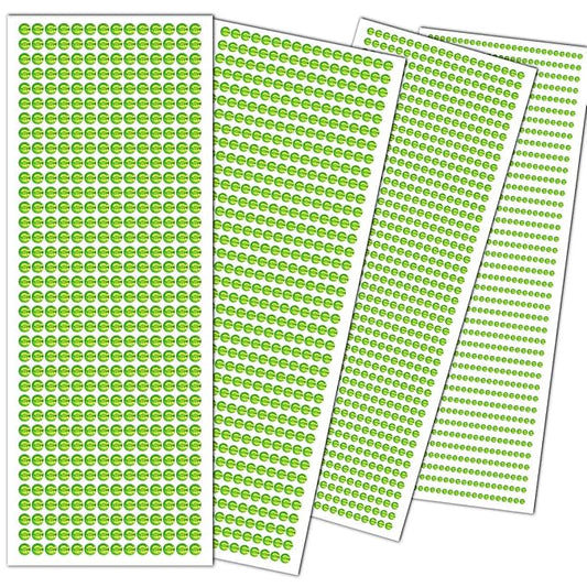 Christmas Green Face Gems Eye Jewels Rhinestones Crystals Stickers 3/4/5/6mm with Stickers for Body, Stick on Jewels Makeup Glue for Face Eye Hair Nails Make up and Craft Decor 3090PCS