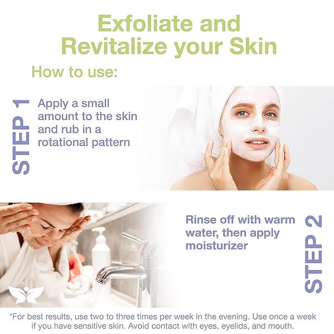 YOUN Beauty Wash-Off Exfoliating Face Wash by Dr. Anthony Youn – Paraben-Free, Gentle Face Exfoliator with Shea Butter, Vitamin E, Jojoba Oil, and Grapeseed Oil (100 ml)