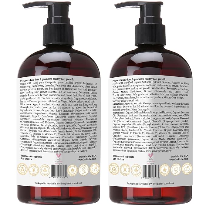 Laritelle Organic Hair Loss Treatment Silk Velvet