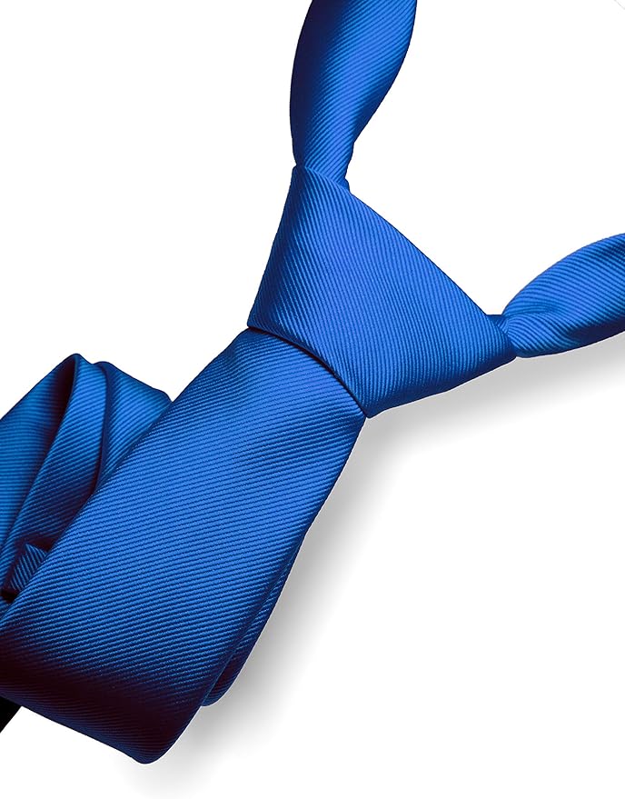 RBOCOTT Solid Color Tie Formal Necktie for Men