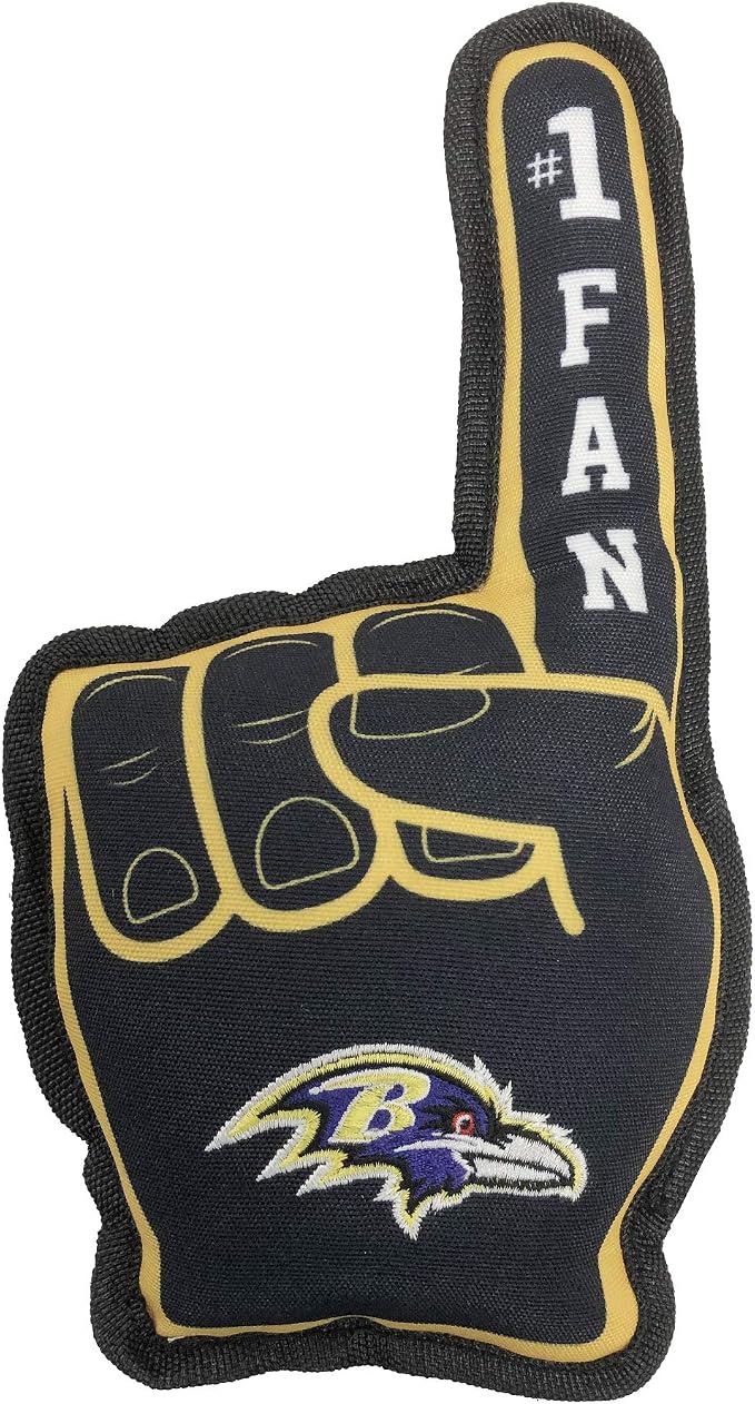 Pets First NFL Unisex NFL #1 Fan Dog Toy
