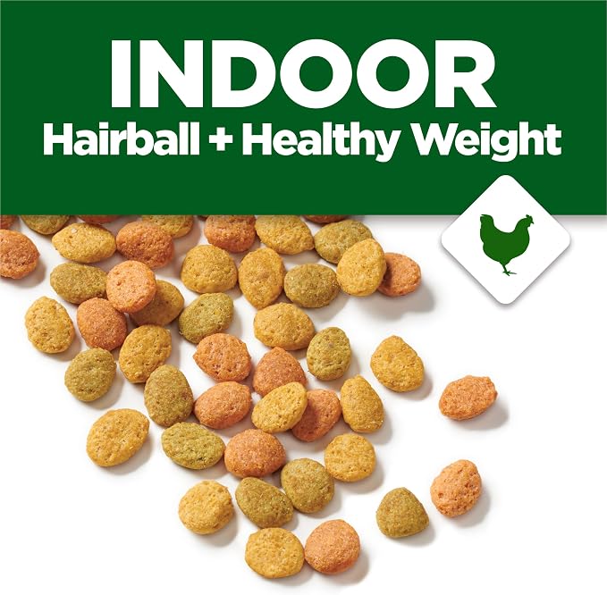 Purina Cat Chow Indoor Healthy Weight and Hairball Dry Cat Food With Chicken - (Pack of 4) 3.15 lb. Bags