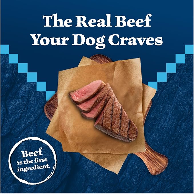 Blue Buffalo Wilderness Rocky Mountain Recipe Adult Dry Dog Food, 13 lb | 31g Protein, Real Beef #1 Ingredient, High Protein Red Meat with Wholesome Grains, Antioxidant-Rich Fruits & Veggies