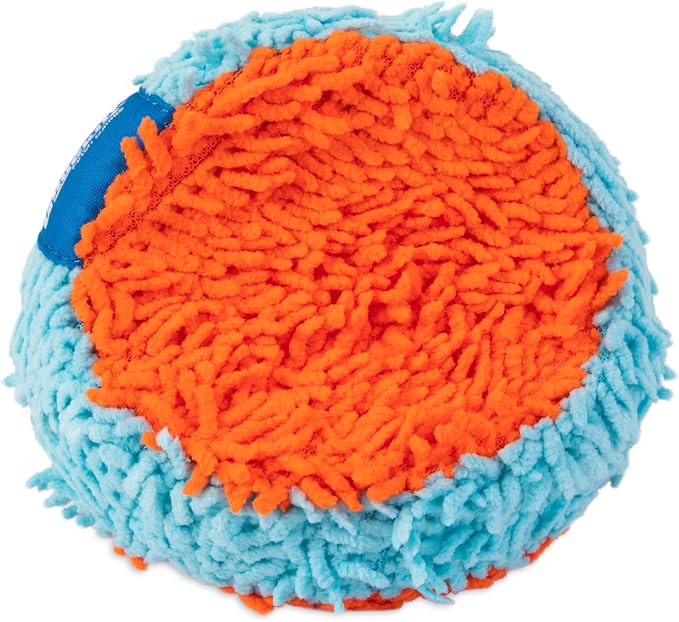 Chuckit! Indoor Fetch Tumbler Toy for Dogs, 4.5in, Orange and Blue
