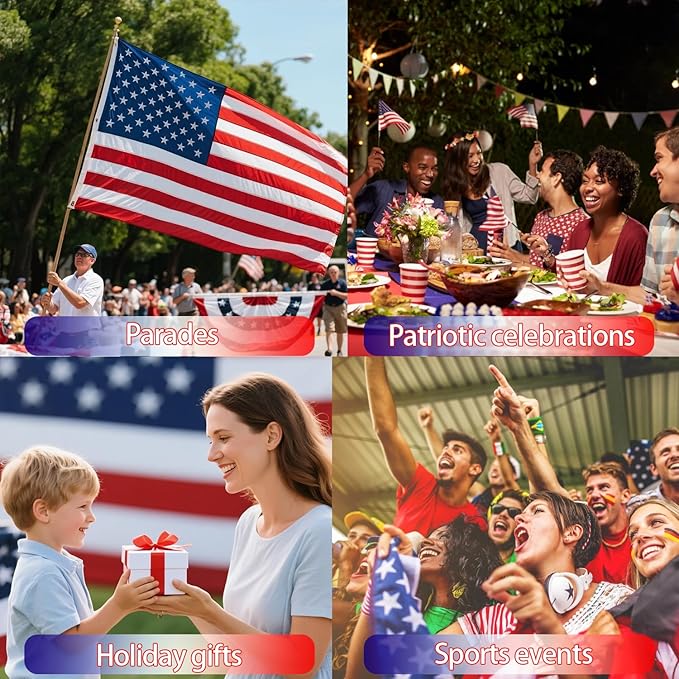Red Blue and White Body Glitter Stick, 4th of July Independence Day Accessories, Waterproof Face Body and Hair Glitter Makeup, Patriotic Day Memorial Day Glitter Makeup for Women and Girls