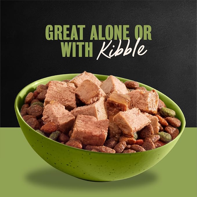 Cesar Classic Loaf in Sauce Wet Dog Food, Top Sirloin, 3.5 oz, 24 Count | Made in USA, Real beef #1 ingredient, no fillers or artificial flavors, 100% complete & balanced, easy peel trays