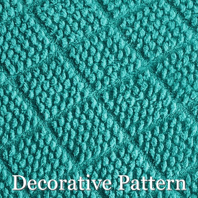 Whale Flotilla Soft Fleece Throw Blanket for Couch, Teal | Jacquard Waffle Blankets for Home Decor, Lightweight and Cozy, All Season Suitable, 50x60 Inch