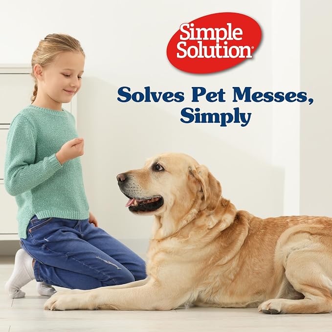 Simple Solution Female Dog Diapers, Disposable Dog Diapers, L/XL, 30 Count | Dog in Heat, Potty Training, Incontinence Support, Leak Proof, Puppy Training, Disposable Protection, Secure Fit, 18-27 Inch
