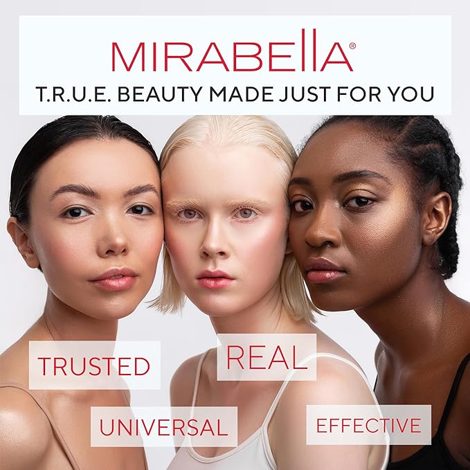 MIRABELLA - Invincible for All HD Liquid Foundation, Moisturizing Face Products for All Skin Types, Full-Coverage Lightweight Foundation Makeup, Moisturizing & Hydrating Beauty Care, Ivory I40