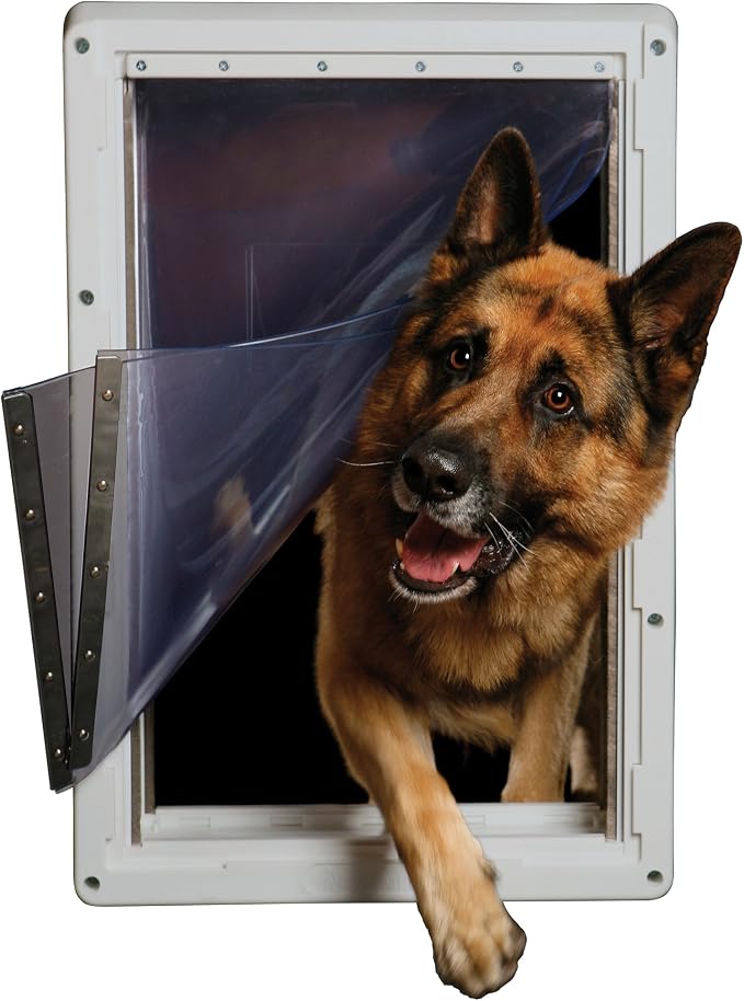 Ideal Pet Products Designer Series Ruff-Weather Pet Door, Super Large