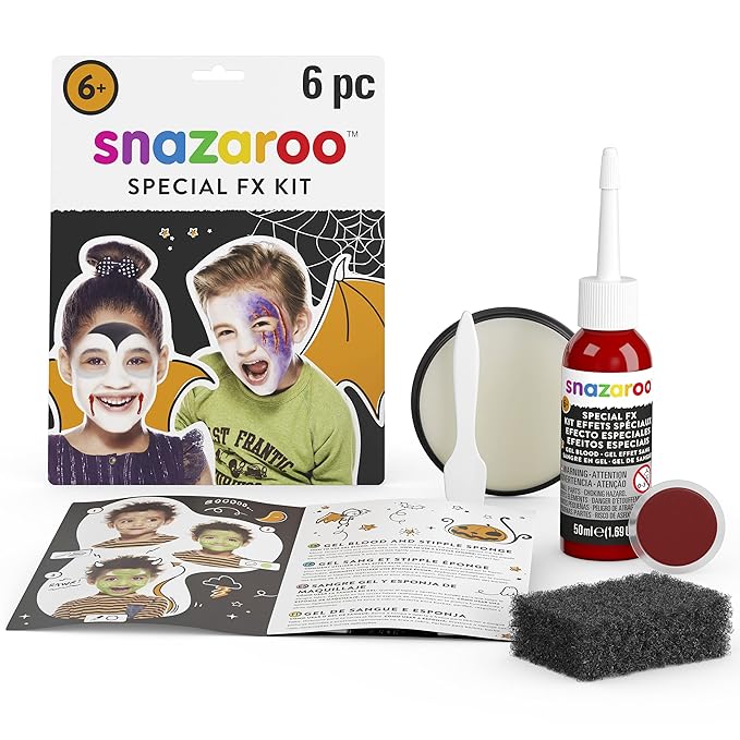 Snazaroo 1198227 Special Effects Face Paint Kit