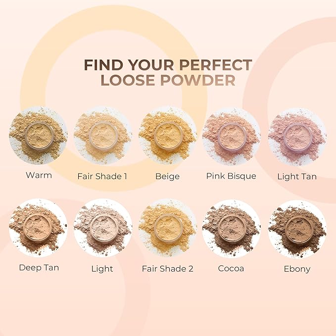 COCOA FOUNDATION (5g Sample Size Jar) – Loose Mineral Foundation Makeup – Matte Finish, Buildable Coverage for Deep Warm Skin – Sweet Face Minerals, SPF 30