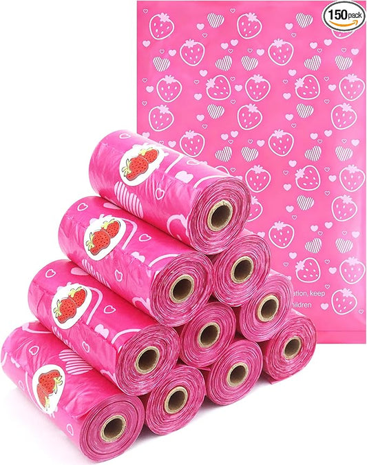 150 Pcs Sanitary Napkin Disposal Bags, ArtCute Sanitary Pad Disposable Bags Personal Care Tampons Disposal Trash Bag for Sanitary Women Privacy Handling Diaper Bag
