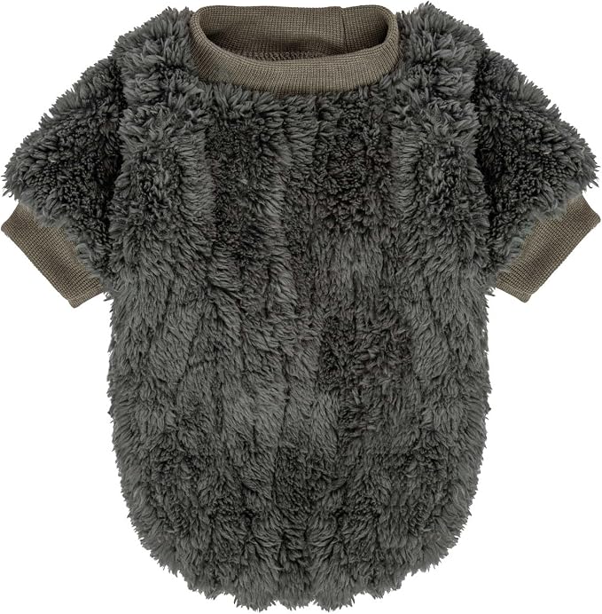 FabriCastle Dog Sweater, 3-Pack Dog Clothes & Coat, Pet Jacket for XS Small Dogs Boy or Girl, Soft and Warm Cat Sweaters Doggy Apparel Costumes Christmas (Dark Teal,Army Green,Dark Grey, X-Small)