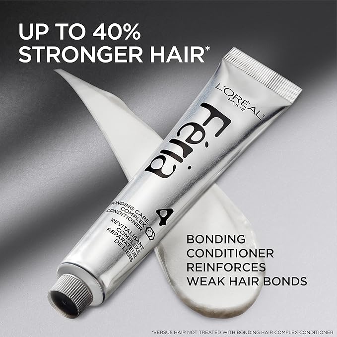 L'Oreal Paris Feria Multi-Faceted Shimmering Permanent Hair Color, High Intensity Hair Dye for 3X Highlights, 54 Spiced Copper, 1 Kit