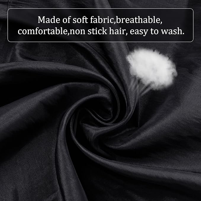 Noverlife Professional Full Coverage Long Sleeve Grooming Smock Collection | Anti-static Splash Proof Knee-Length Workwear for Pet Groomer Hair Stylist Gardener, Hair Resistant Protective Gown Shop Coat
