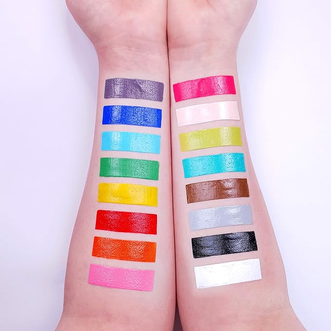 Face Paint Stick / Body Crayon makeup for the Face & Body by Moon Creations - 0.12oz - Bright Pink