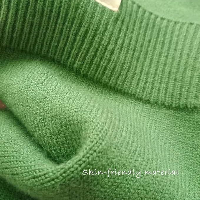 huablo Women's Fashion Knitted Shawl - Khaki Sweater Shawl for Air-Conditioned Rooms
