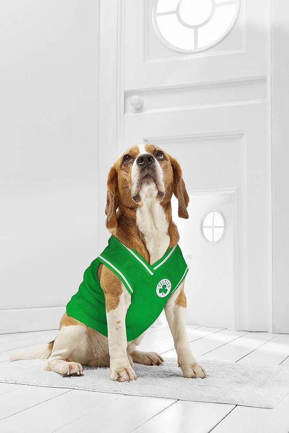 Pets First NBA Boston Celtics Dog Jersey, X-Large - Tank Top Basketball Pet Jersey (Pack of 2)