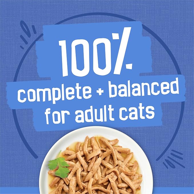 Friskies Purina Wet Cat Food Variety Pack, Shreds with Beef, Turkey & Cheese Dinner, Chicken & Salmon Dinner, and with Ocean Whitefish and Tuna - 5.5 oz. Cans (Pack of 80)