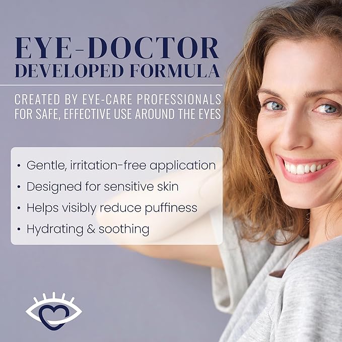 Eyederm Cosmetics Hydra-Gel Under Eye Patches | Hydrogel Eye Masks for Dark Circles, Puffiness & Fine Lines | Ophthalmologist-Developed, Free From Fragrances & Retinol | 30 Pairs