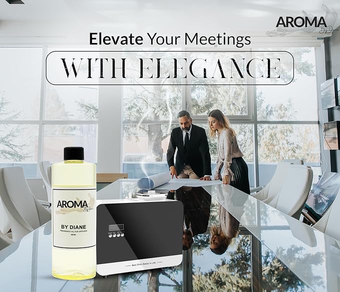 Essential Oils for Diffuser - by Diane Fragrance Oil Blend - Luxury Hotel Inspired Aromatherapy Oils - Leather, Cardamon and Lemon Scent - 500ml