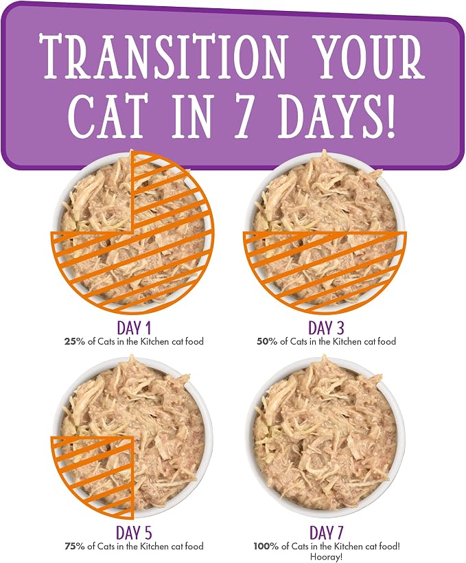 Weruva Cats in the Kitchen, Kitty Gone Wild with Wild Salmon Au Jus Cat Food, 3.2oz Can (Pack of 24)