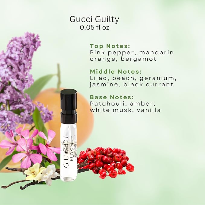 Gucci Perfume for Women Variety Fragrance Eau De Parfum Gift Set Mini Collection