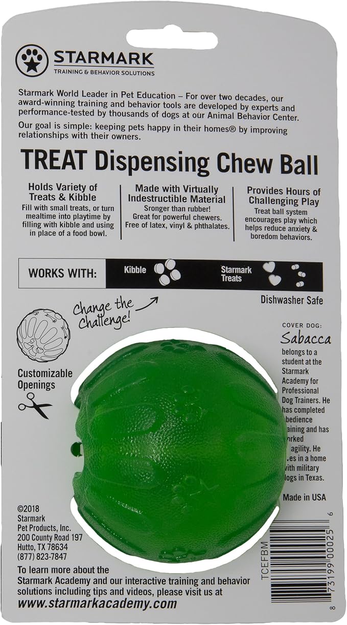 Treat Dispensing Chew Ball, Medium
