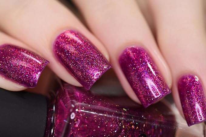 ILNP Rush Hour - Vivid Berry Holographic Nail Polish