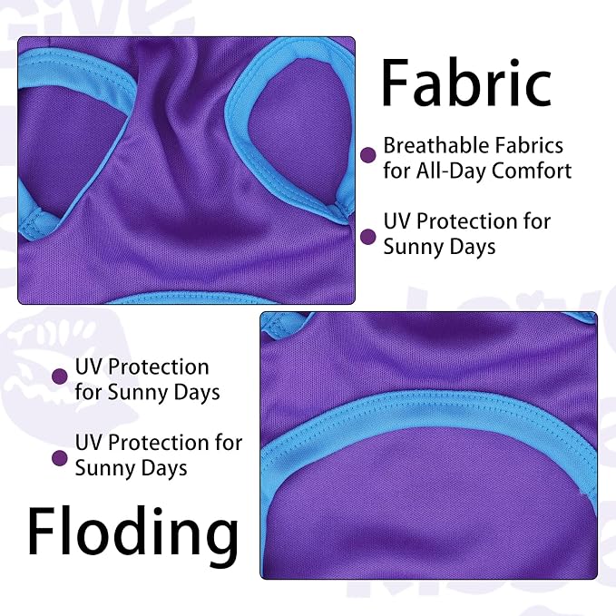 Color-Blocked Dog Tank Top with Playful Heat Transfer Designs – Lightweight Polyester Shirt for Small,MediumDogs, Perfect for Casual Outings.I Give Free Kisses Deep Purple 2XL