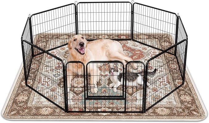 2PACK Washable Pee Pads for Dogs, Reusable Dog Pads Upgrade Non-Slip Dog Pee Pads Heavy Absorbency Puppy Pee Pads Quick Dry Whelping Pads/Waterproof Puppy Training Pad