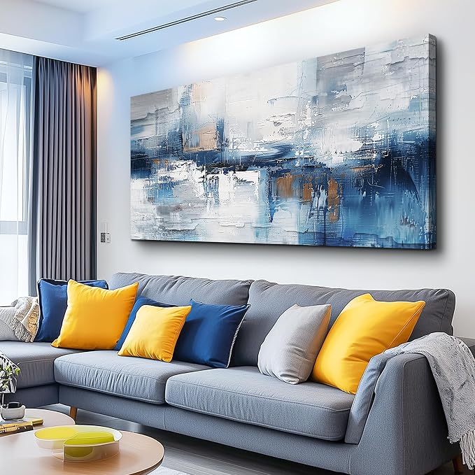 KELIYUAN Large Wall Decor For Living Room Canvas Wall Art For Bedroom Office Decorations Modern Minimalism Abstract Paintings Inspiration Wall Pictures Artwork Room Home Decor Wall Mural 24 x48 in