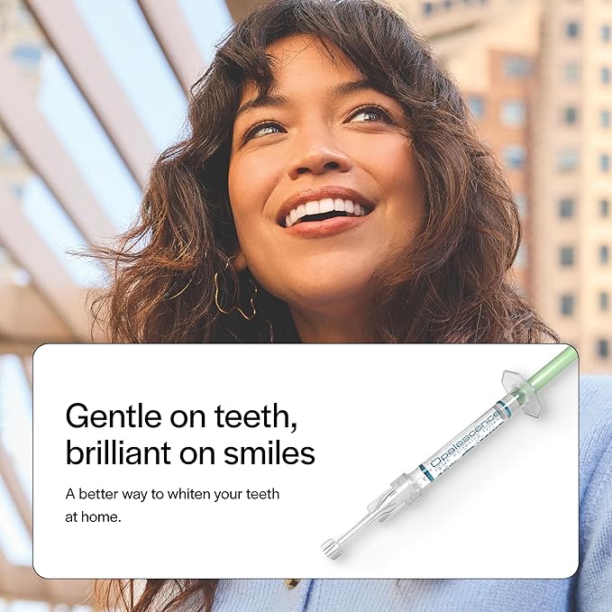 Opalescence 10% Teeth Whitening Kit - Gel Syringes Refills - Low Sensitivy (8 Units) - Fluoride, Carbamide Peroxide - Made in The USA by Ultradent 5211-4
