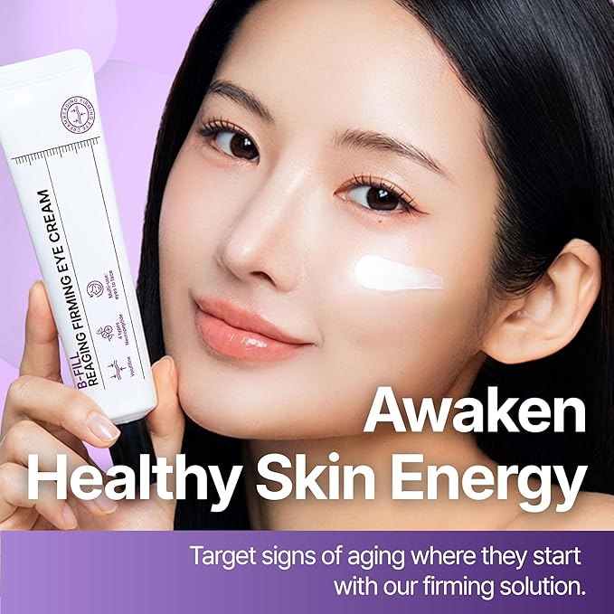 Differ & Deeper Reaging Firming Eye Cream – Lightweight Eye Treatment for Smoother, Hydrated Under Eyes | K-Beauty Skincare (30ml)