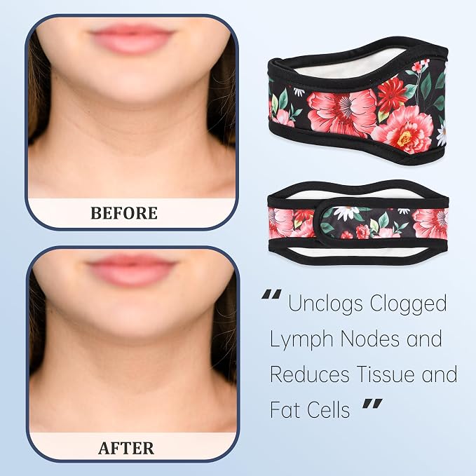 2 Pack Castor Oil Pack Wrap(Oil are Not Include), Flowers