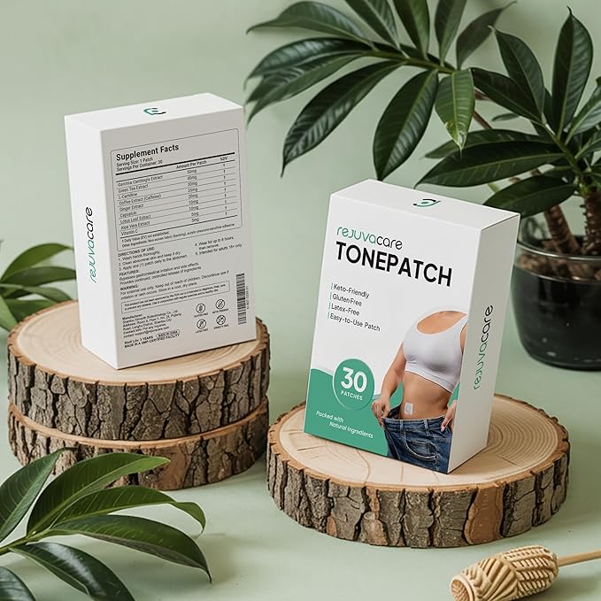 TonePatch - The Official - Easy Daily Application, Patches, Firming & Moisturizing for All Skin Types, Comfortable & Discreet Support