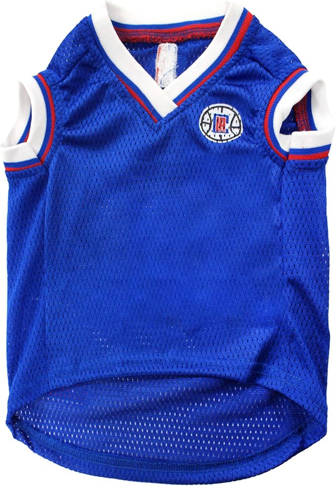 Pets First NBA LOS ANGELES CLIPPERS DOG Jersey, Small - Tank Top Basketball Pet Jersey