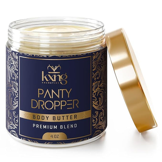 KXNG Hydrating Shea Body Butter, Whipped Moisturizer for Dry Skin, Nourishing Body Cream for Daily Use, Unisex, Cruelty-Free Skincare