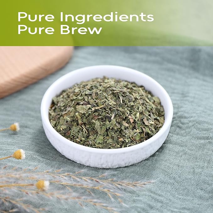 FullChea - Dried Fig Leaves, 4oz/114g - Natural Fig Leaf Tea - Cut & Sifted Hoja De Higo Seca Herbal Tea - Traditionally Used for Digestive Support & Overall Wellness, Caffeine-Free