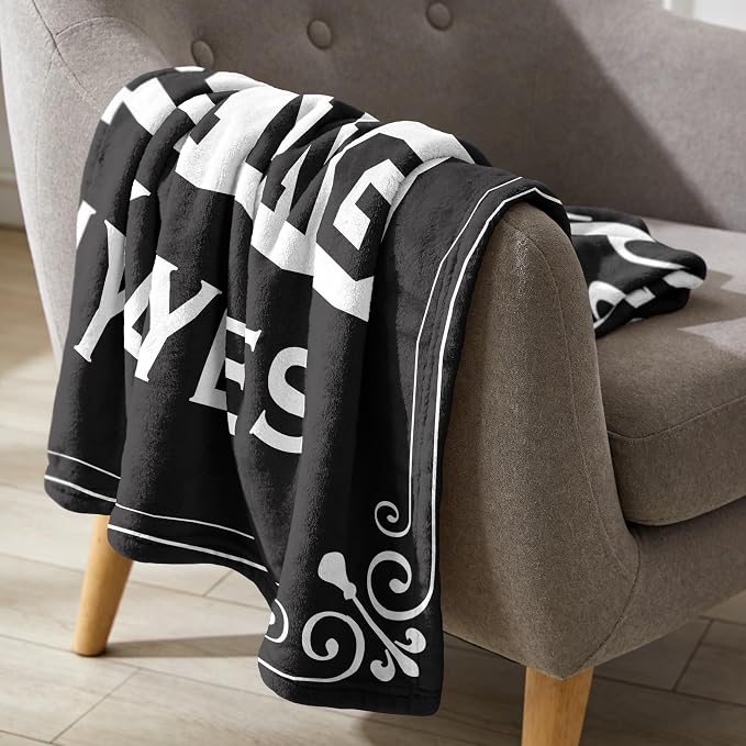 kituzol Birthday Gifts for Men, Funny Gift for Dad, Father's Day Dad Gifts, Retirement Present for Grandpa, Husband Blanket, I'm Not Sleeping, I'm Just Resting My Eyes, Soft Nap Blanket (50" x 60")