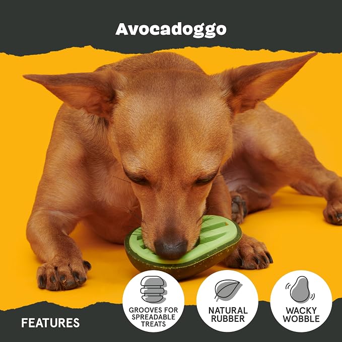 BarkBox Avocadoggo Dog Toy