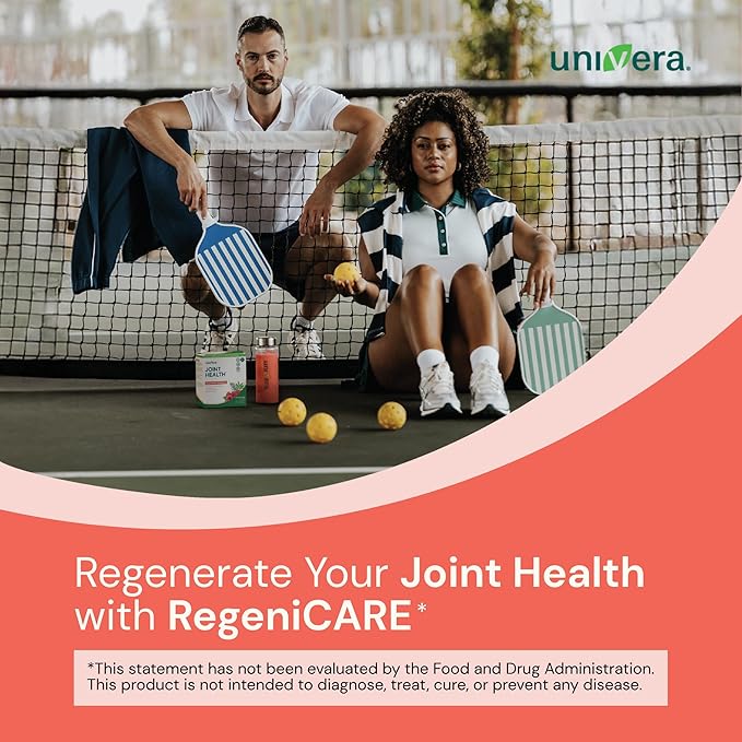 Glucosamine, Chondroitin, MSM with Univestin | Joint Support Powder Drink Mix for Mobility & Flexibility | Raspberry Flavor | 30-Day Supply (7g x 30 Sticks)