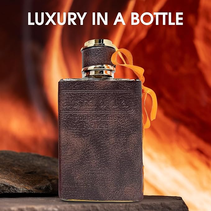 AFLUXE 2PCS Mens Perfume Cologne Long Last Strong EDP Natural Spray Gift Set, with Cocoa, Dried Fruits, Woody Fragrance for Daliy Use, 3.4 Fl Oz / 100 mL Each (Armada Men & Vanilla Tobacco)