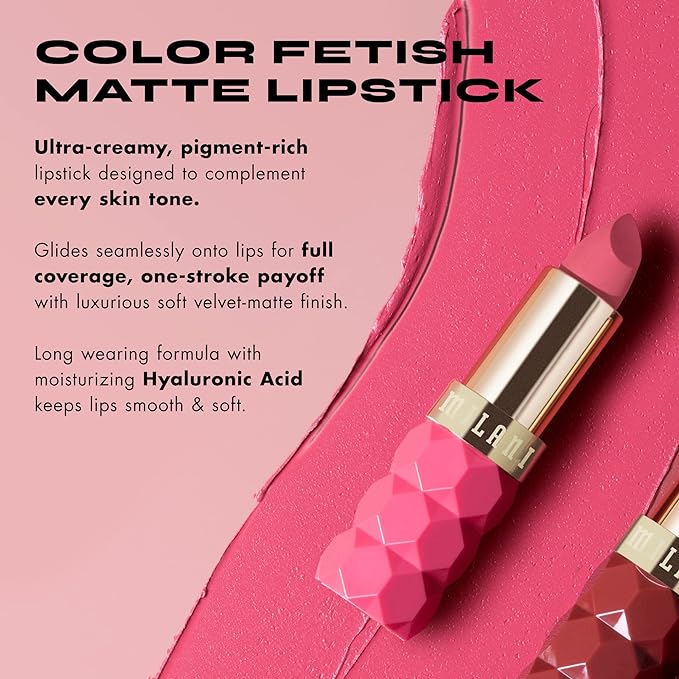 Milani Color Fetish Matte Lipstick (Petal)